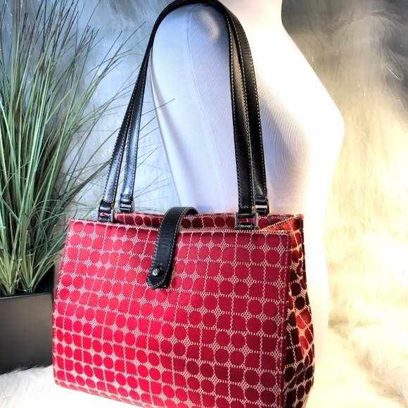 kate spade Handbags - Kate Spade Red Dot Noel Saffron Handbag